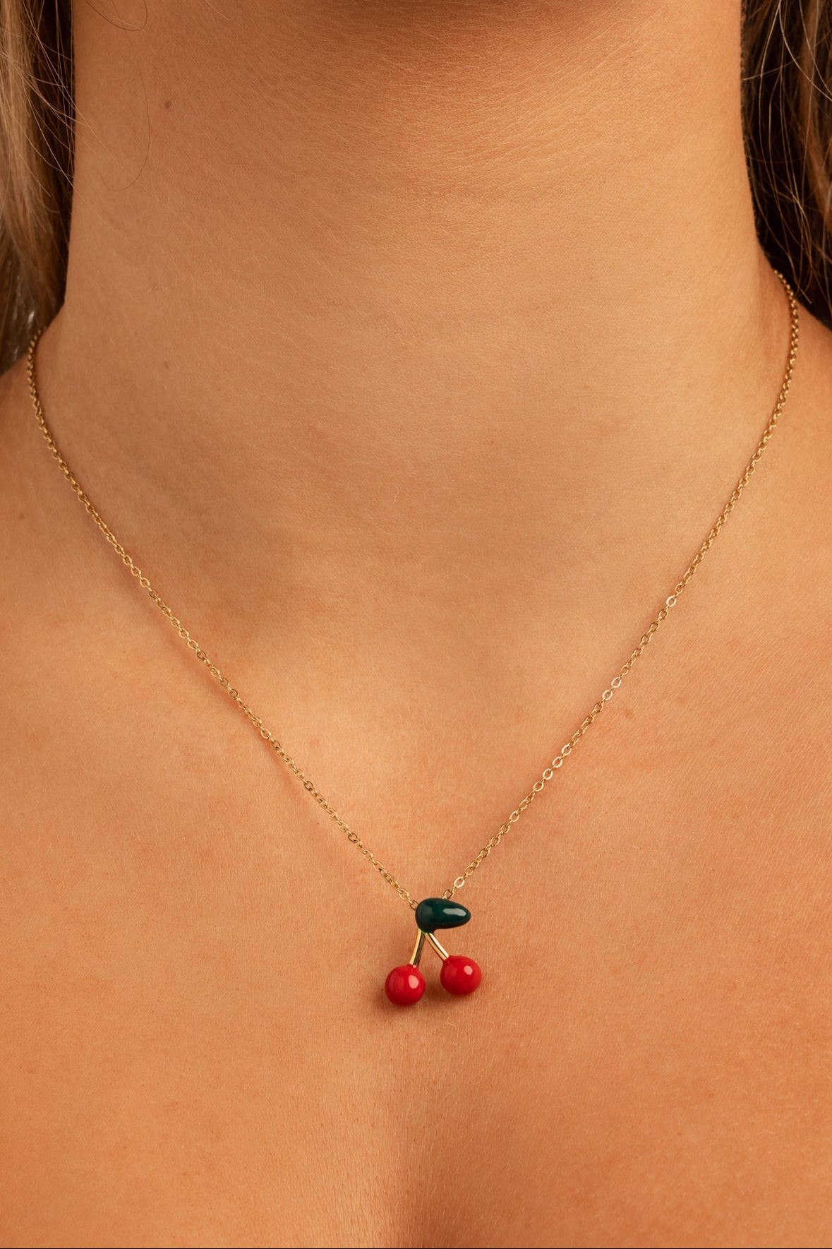 Kensley Cherry Necklace