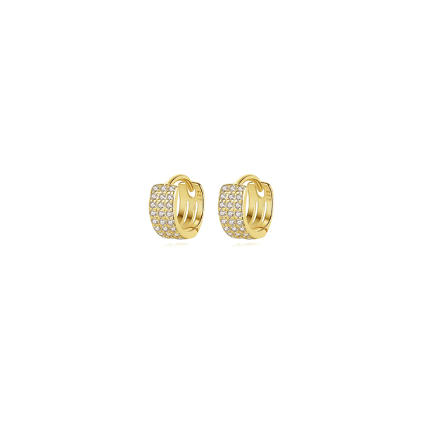 Helix Gold Mini Earrings