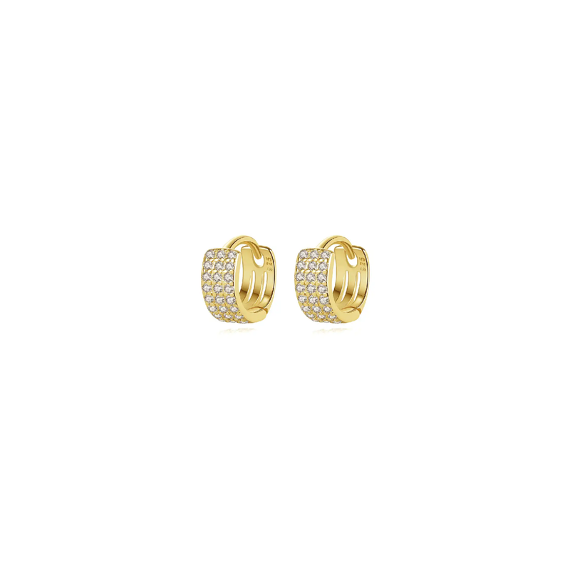 Helix Gold Mini Earrings