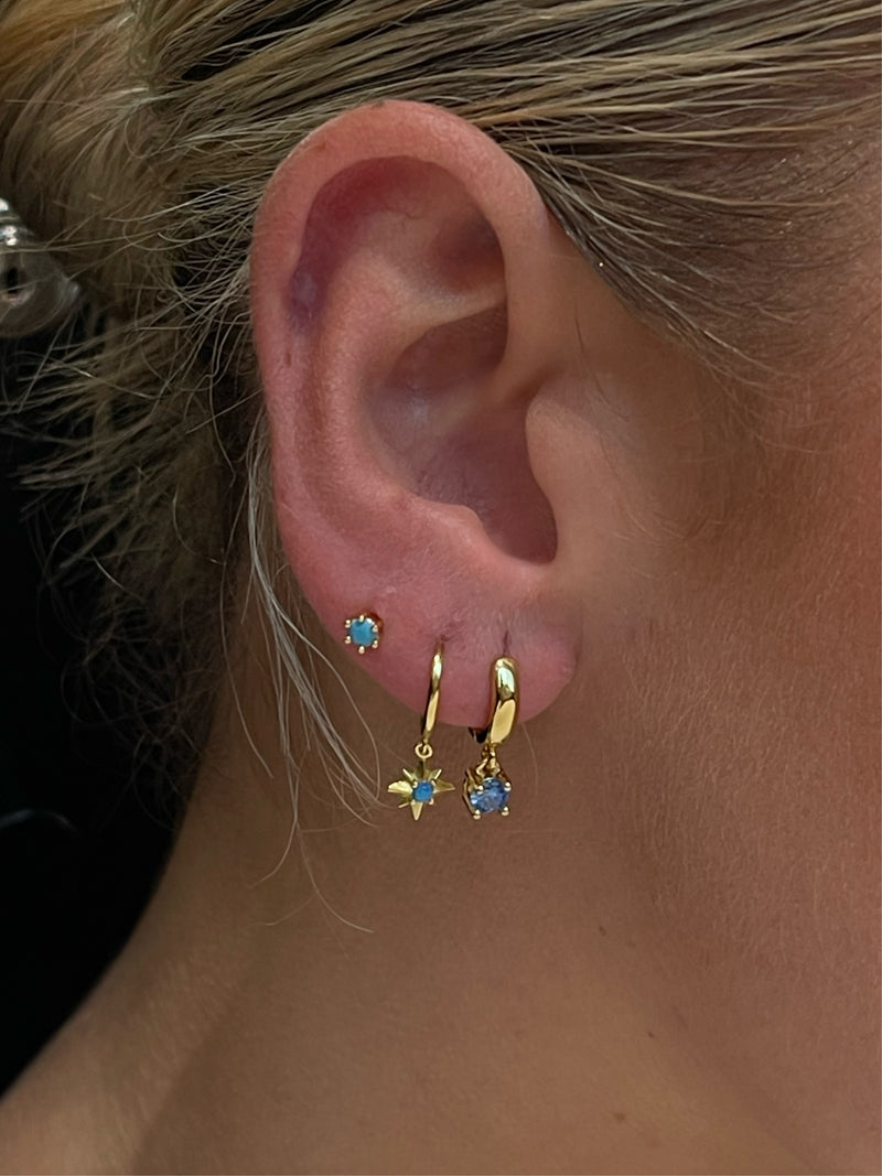 Opal Blue Earrings