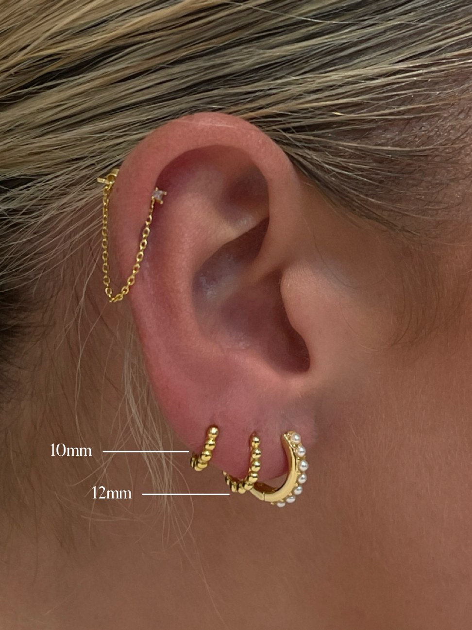 Tash 10mm Earrings