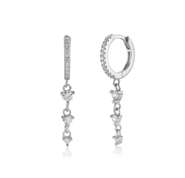 Dainty Kate Silver Earrings