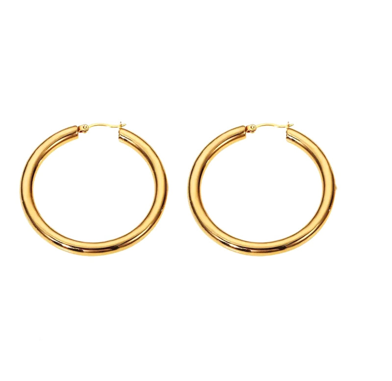 Classic Large Hoop earrings