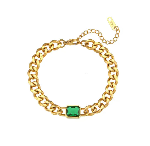 Elisa Green Bracelet