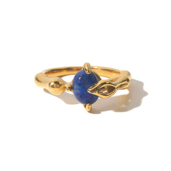 Jana Lapis blue ring