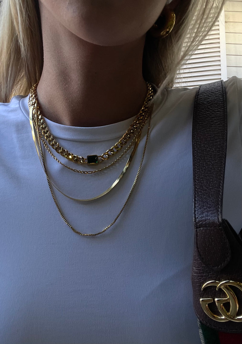 Carmen Pre Layered Choker Necklace