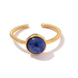 lapis blue emma ring