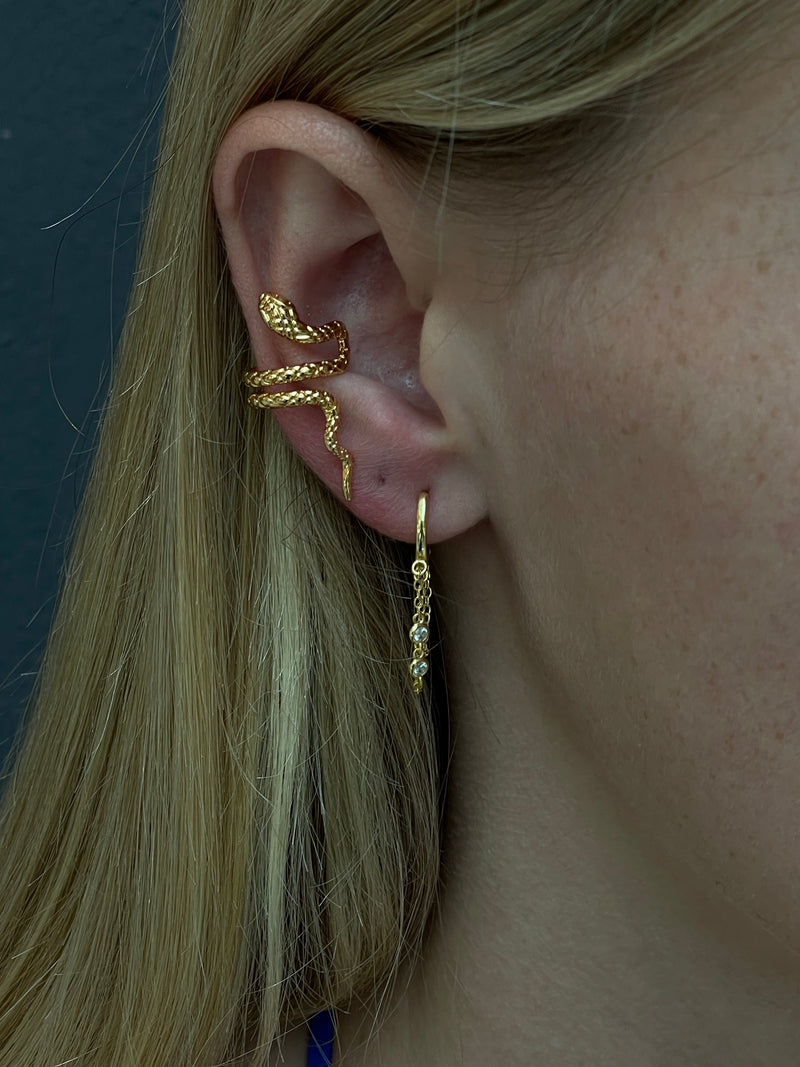 snake earcuff