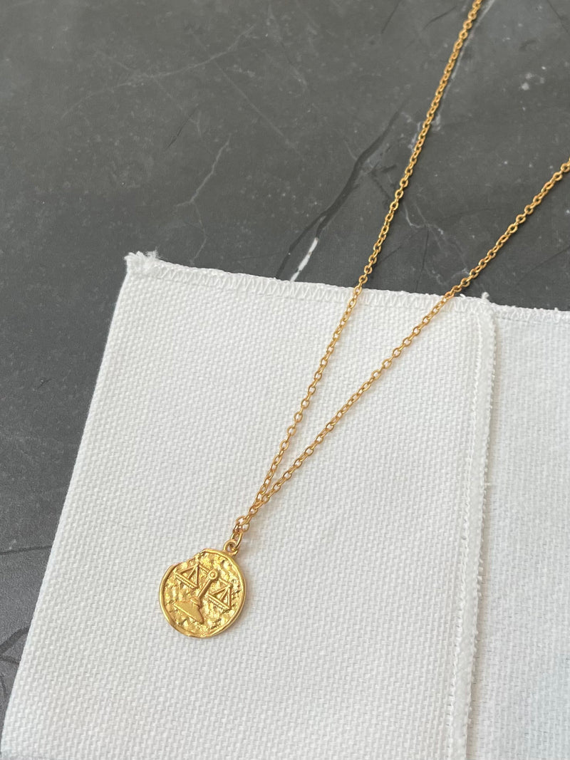 Libra Horoscope Necklace